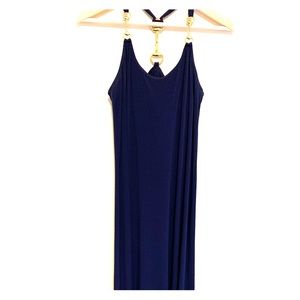 NWOT Boston Proper Navy Maxi Dress